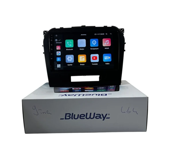 Blueway Suzuki Vitara 2015-2022 Blueway 4-64 Profesyonel Oem Multimedia 9" ürün görseli 1
