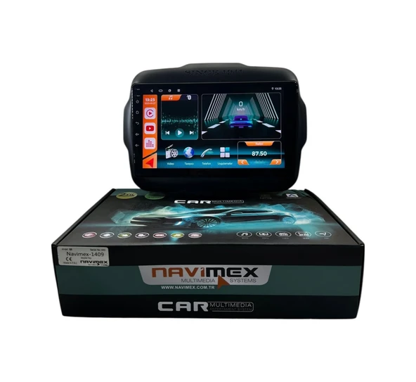 Navimex Jeep Renegade 2014-2023 Navimex Samsung İşlemcili 4-64 Profesyonel Oem Multimedia ürün görseli 1