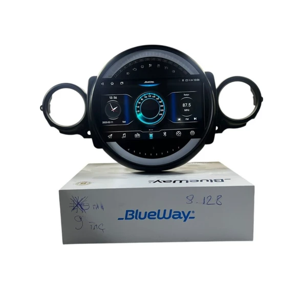 Blueway Mini Cooper 2007-2011 Blueway 8-128 Tam Profesyonel Oem Multimedia 9" ürün görseli 1