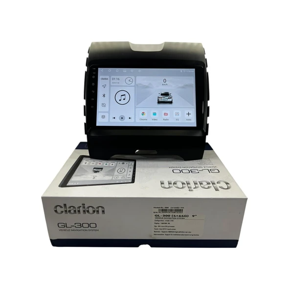 Clarion Ford Edge 2016-2019 Clarion 4-64 Tam Profesyonel Oem Multimedia 9" ürün görseli 1