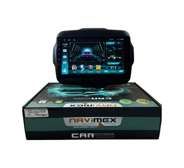 Navimex Jeep Renegade 2014-2023 Navimex 6-64 Fanlı Profesyonel Oem Multimedia ürün görseli 1