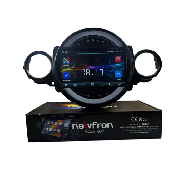 Newfron Mini Cooper 2007-2011 Newfron 6-64 Tam Profesyonel Oem Multimedia 9" ürün görseli 1