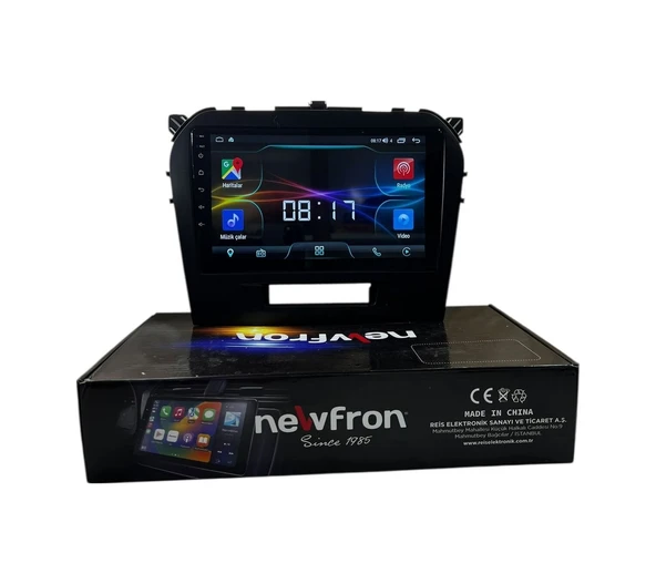 Newfron Suzuki Vitara 2015-2022 Newfron 6-64 Tam Profesyonel Oem Multimedia 9" ürün görseli 1