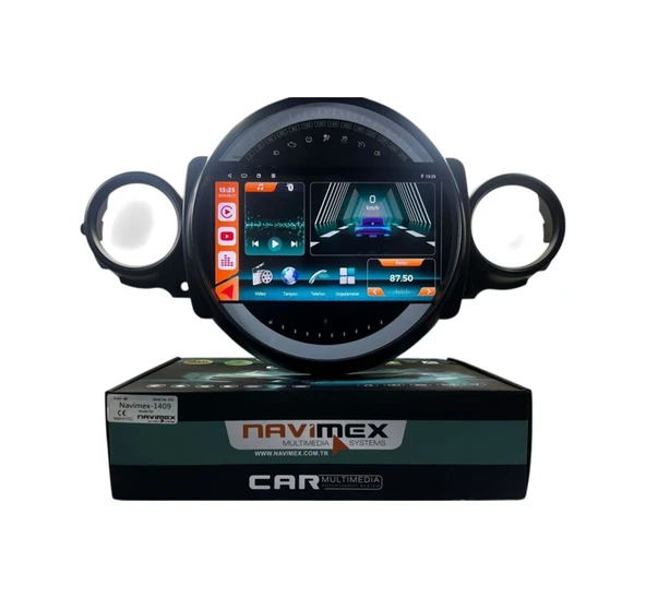 Navimex Mini Cooper 2007-2011 Navimex Samsung İşlemcili 4-64 Profesyonel Oem Multimedia ürün görseli 1
