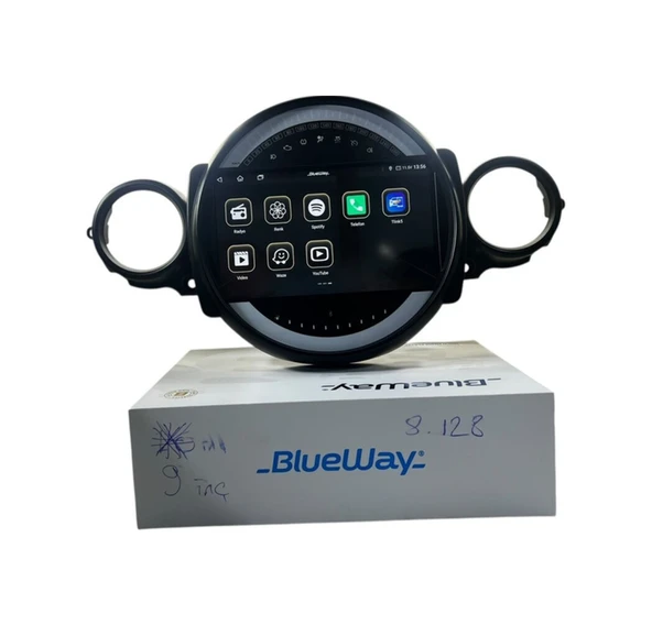 Blueway Mini Cooper 2007-2011 Blueway 8-128 Tam Profesyonel Oem Multimedia 9" - Resim 3