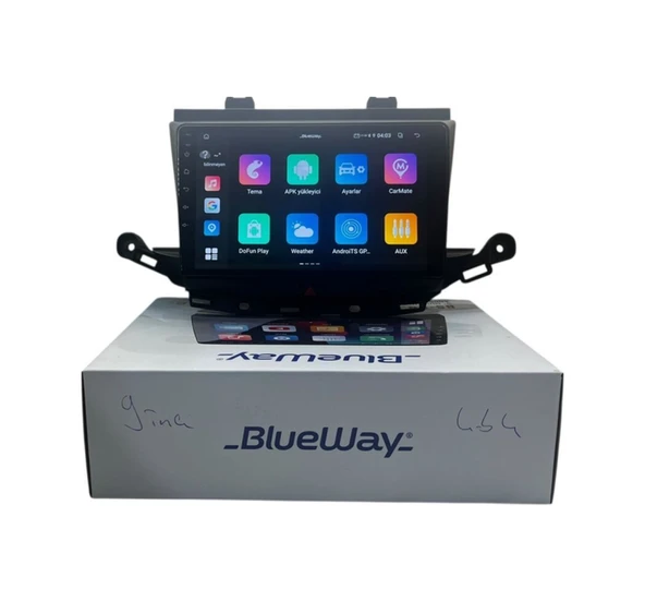 Blueway Opel Astra K Blueway 4-64 Profesyonel Oem Multimedia 9" ürün görseli 1