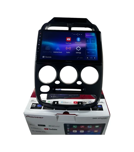 Pioneer Hyundai Verna 1999 Pioneer 4-64 Tam Profesyonel Oem Multimedia 9" ürün görseli 1