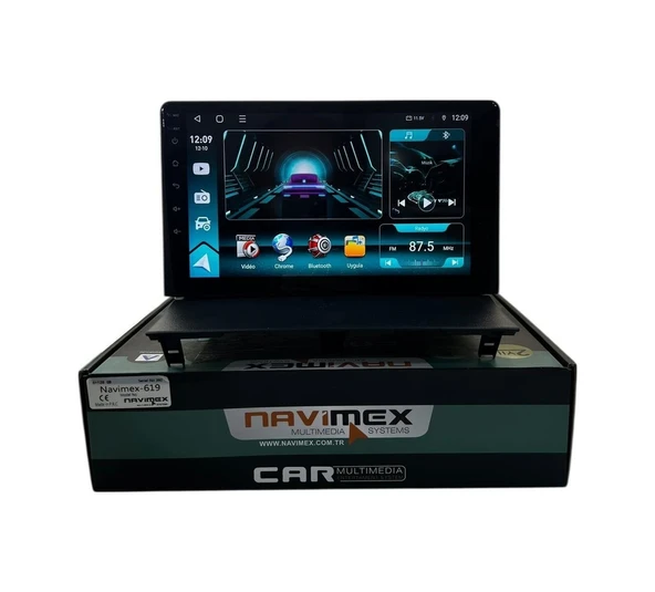 Navimex Berlingo - Partner 2001-2008 Navimex 6-64 Fanlı Profesyonel Oem Multimedia 9" ürün görseli 1