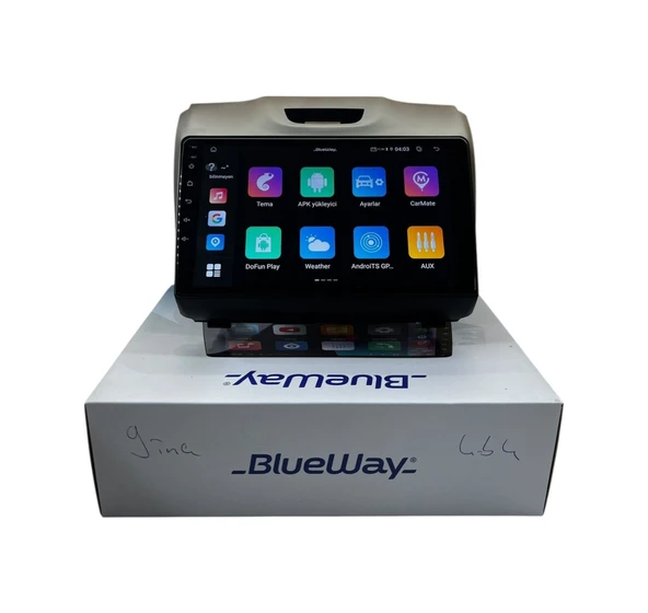 Blueway İsuzu D Max 2012-2019 Blueway 4-64 Profesyonel Oem Multimedia 9" - Resim 3