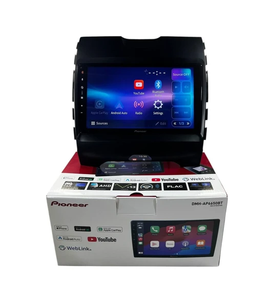 Pioneer Ford Edge 2016-2019 Pioneer 4-64 Tam Profesyonel Oem Multimedia 9" ürün görseli 1