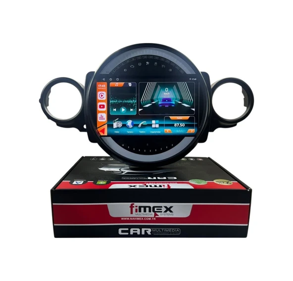 Fimex Mini Cooper 2007-2011 Fimex 4-64 Fanlı Dspli Pro Oem Multimedia 9" ürün görseli 1