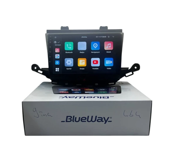 Blueway Opel Astra K Blueway 4-64 Profesyonel Oem Multimedia 9" - Resim 2