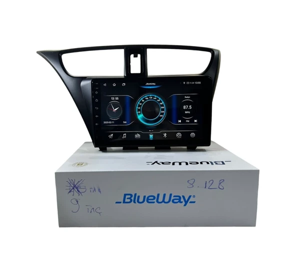 Blueway Honda Civic 2012-2017 Blueway 8-128 Tam Profesyonel Oem Multimedia 9" ürün görseli 1