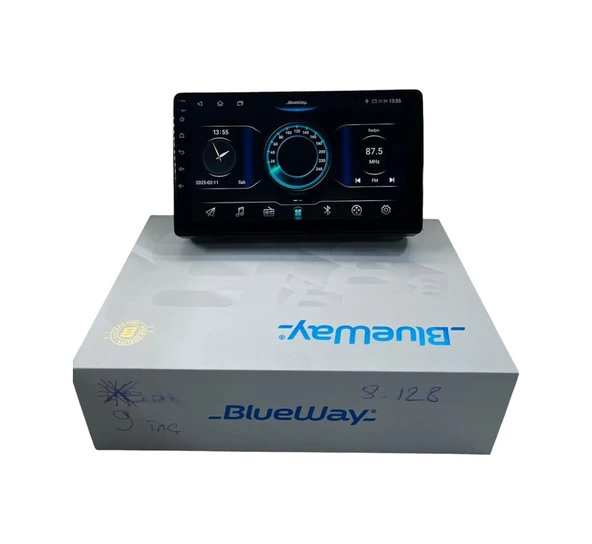 Blueway Hyundai Elentra 2004-2012 Blueway 8-128 Tam Profesyonel Oem Multimedia 9" ürün görseli 1