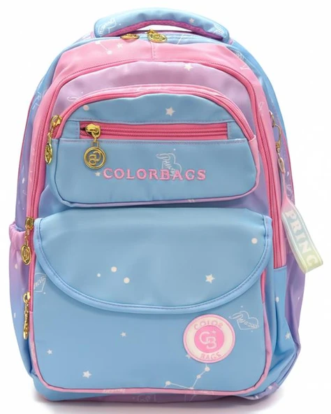 Color Bags Sırt Çantası Açık Mavi B6 ürün görseli 1