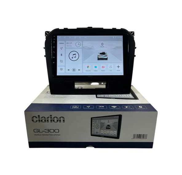 Clarion Suzuki Vitara 2015-2022 Clarion 4-64 Tam Profesyonel Oem Multimedia 9" ürün görseli 1