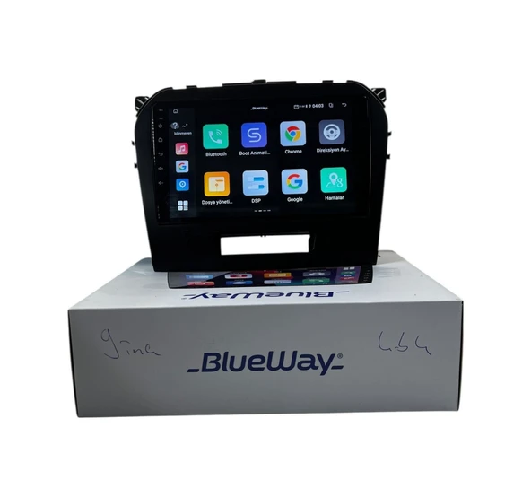 Blueway Suzuki Vitara 2015-2022 Blueway 4-64 Profesyonel Oem Multimedia 9" - Resim 2