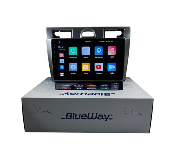 Blueway Ford Fiesta 2006-2011 Blueway 4-64 Profesyonel Oem Multimedia 9" ürün görseli 1