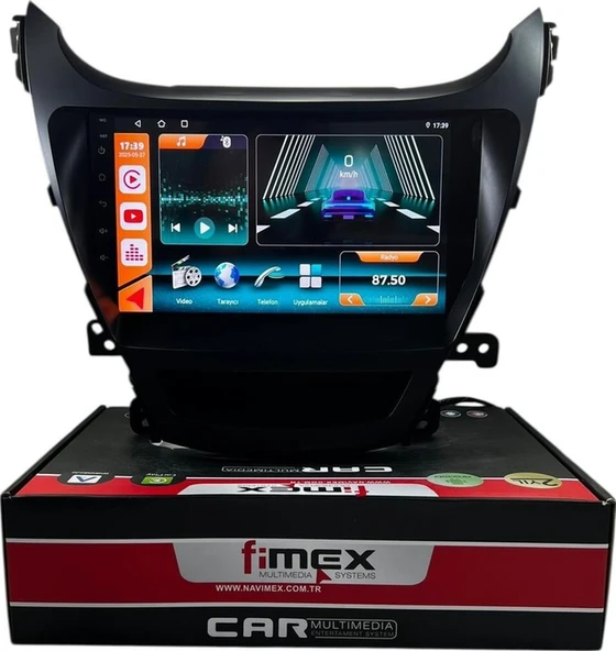 Fimex Hyundai Elentra 2014-2016 Fimex 4-64 Fanlı Dspli Pro Oem Multimedia 9" ürün görseli 1