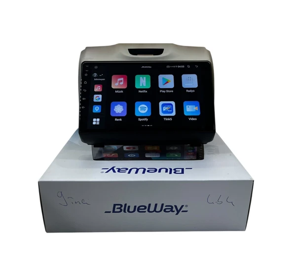 Blueway İsuzu D Max 2012-2019 Blueway 4-64 Profesyonel Oem Multimedia 9" - Resim 4