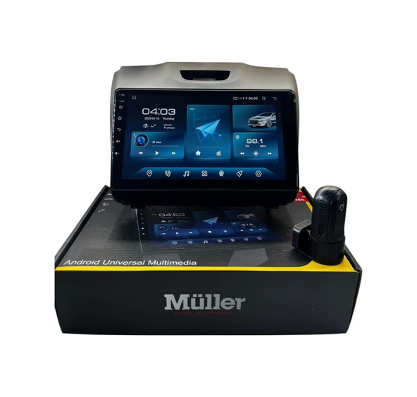 Müller İsuzu D Max 2012-2019 Müller 4-64 Profesyonel Oem Multimedya 9" ürün görseli 1