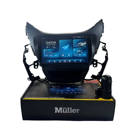 Müller Hyundai Elentra 2012-2014 Müller 4-64 Profesyonel Oem Multimedya 9" ürün görseli 1