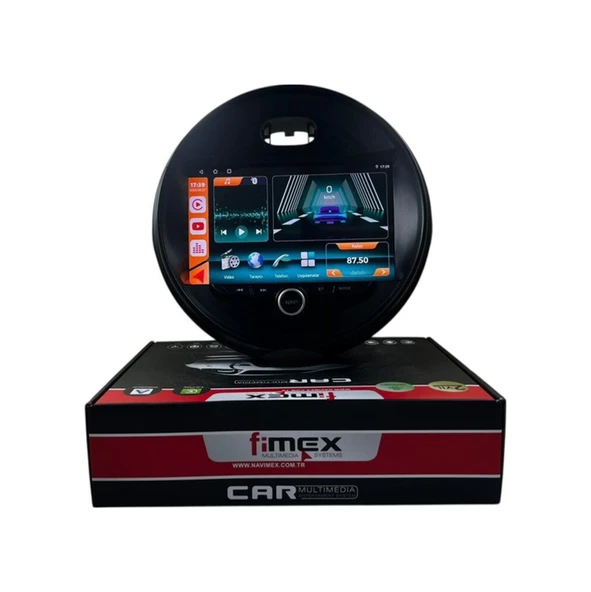 Fimex Mini Cooper 2015-2019 Fimex 4-64 Fanlı Dspli Pro Oem Multimedia 9" ürün görseli 1