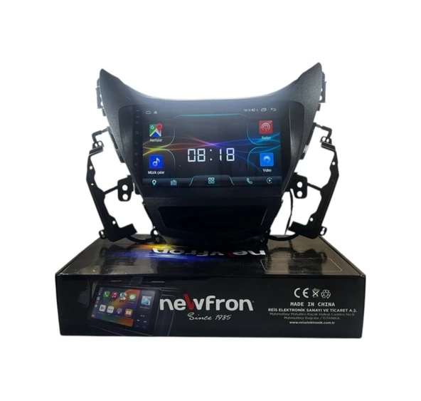 Newfron Hyundai Elentra 2012-2014 Newfron 6-64 Tam Profesyonel Oem Multimedia 9" ürün görseli 1