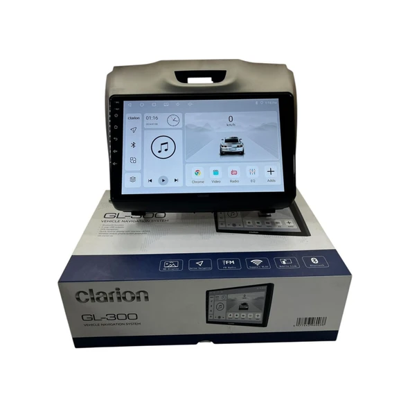 Clarion İsuzu D Max 2012-2019 Clarion 4-64 Tam Profesyonel Oem Multimedia 9" ürün görseli 1