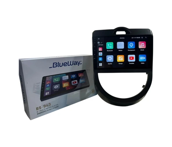 Blueway Kia Soul 2010-2013 Blueway 4-64 Profesyonel Oem Multimedia 9" ürün görseli 1