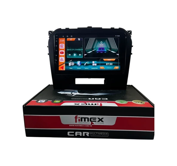 Fimex Suzuki Vitara 2015-2022 Fimex 4-64 Fanlı Dspli Pro Oem Multimedia 9" ürün görseli 1
