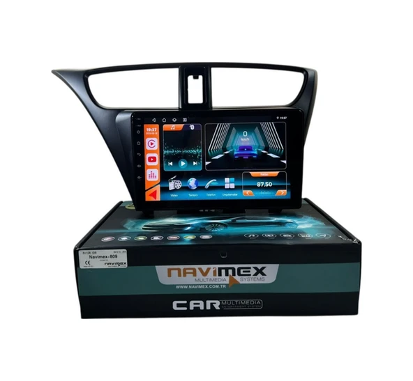 Navimex Honda Civic 2012-2017 Navimex 8-128 Fanlı Profesyonel Oem Multimedia ürün görseli 1