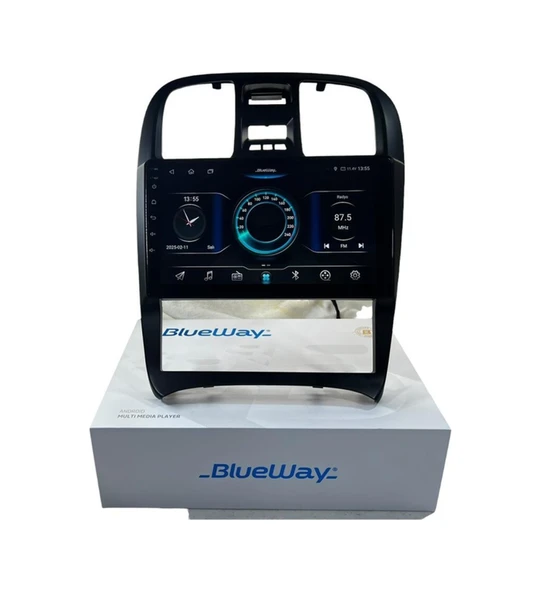 Blueway Hyundai Sonato 2004-2009 Blueway 8-128 Tam Profesyonel Oem Multimedia 9" ürün görseli 1