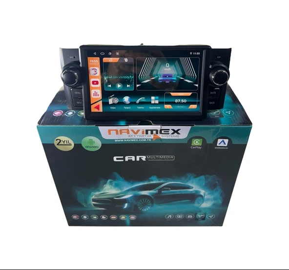Navimex Fiat Linea 2014-2018 Navimex 4-64 Fanlı Profesyonel Tam Oem 7" ürün görseli 1