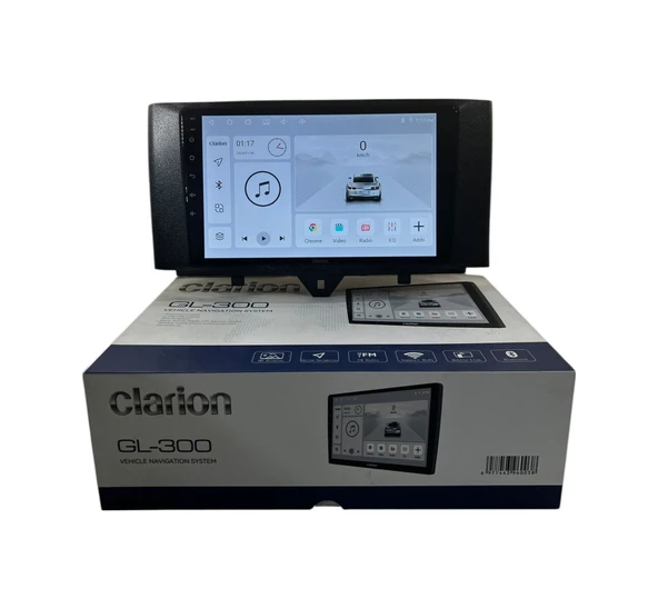 Clarion Mercedes Smart 2011-2015 Clarion 4-64 Tam Profesyonel Oem Multimedia 9" ürün görseli 1