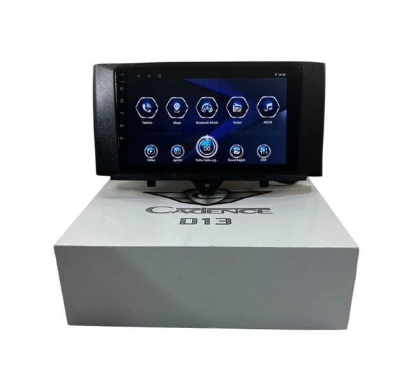Cadence Mercedes Smart 2011-2015 Cadence D13 Yeni Seri İşlemcili Pro Oem Multimedia ürün görseli 1