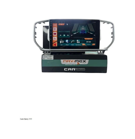 Navimex Kia Sportage 2015-2018 Navimex 8-128 Fanlı Profesyonel Oem Multimedia ürün görseli 1