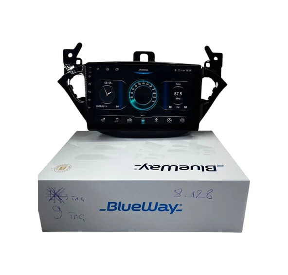 Blueway Opel Corsa E Blueway 8-128 Tam Profesyonel Oem Multimedia 9" ürün görseli 1