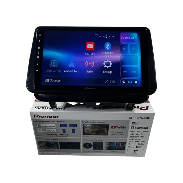 Pioneer Toyota Corolla 1995-2000 Güneş-ay Pioneer 4-64 Tam Profesyonel Oem Multimedia 9" ürün görseli 1