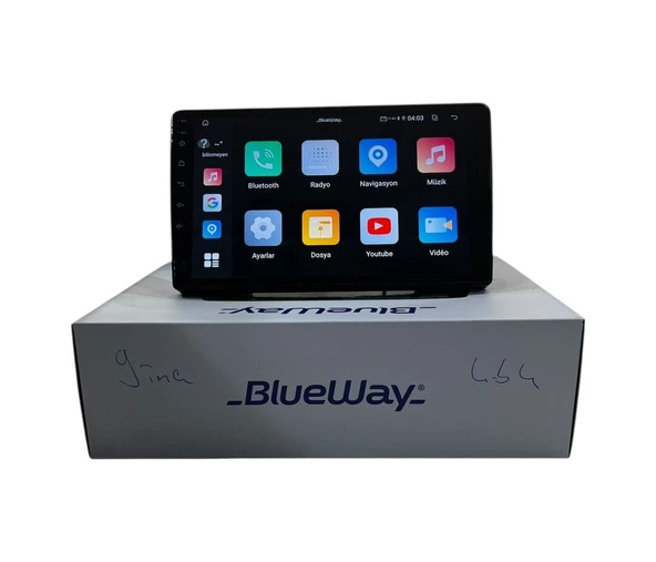 Blueway Peugeot 308s 2013-2017 Blueway 4-64 Profesyonel Oem Multimedia 9" ürün görseli 1