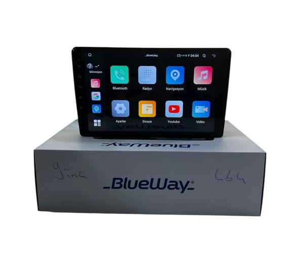 Blueway Geely Emgrand Ec7 2009-2011 Blueway 4-64 Profesyonel Oem Multimedia 9" ürün görseli 1