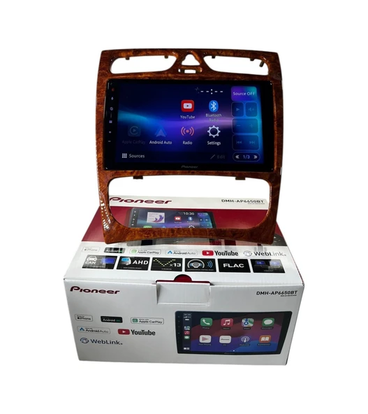 Pioneer Mercedes C Class 2002-2004 Pioneer 4-64 Tam Profesyonel Oem Multimedia 9" ürün görseli 1