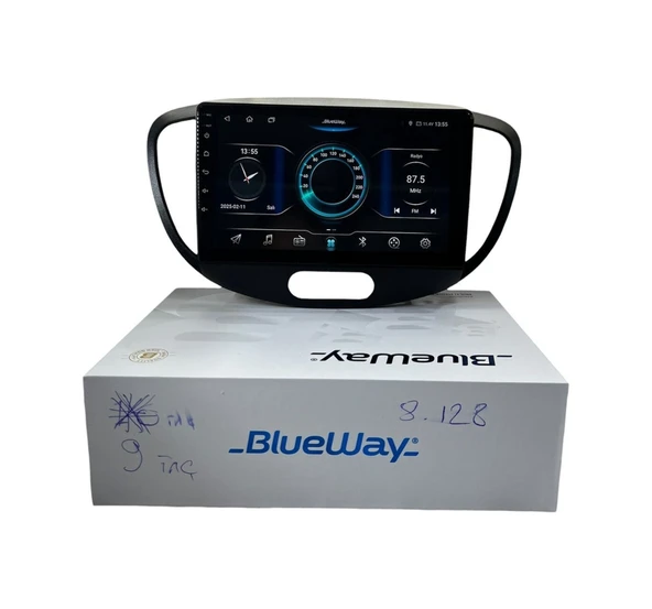 Blueway Hyundai İ10 2010-2013 Blueway 8-128 Tam Profesyonel Oem Multimedia 9" ürün görseli 1