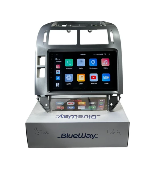 Blueway Ww Polo 2004-2011 Blueway 4-64 Profesyonel Oem Multimedia 9" ürün görseli 1