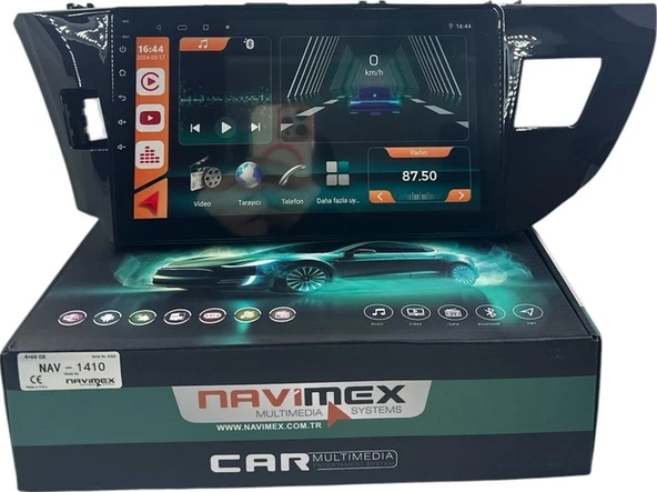 Navimex Toyota Corolla 2013-2016 Navimex 6-64 Fanlı Profesyonel Oem Multimedia ürün görseli 1