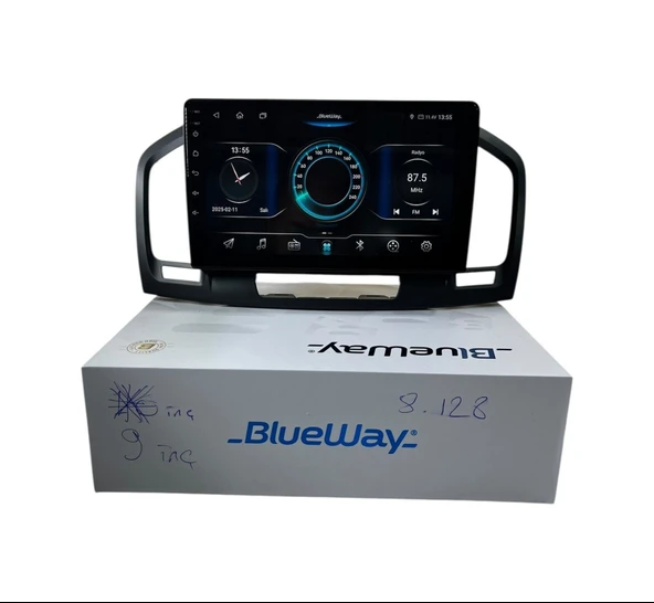 Blueway Opel İnsignia 2009-2013 Blueway 8-128 Tam Profesyonel Oem Multimedia 9" ürün görseli 1