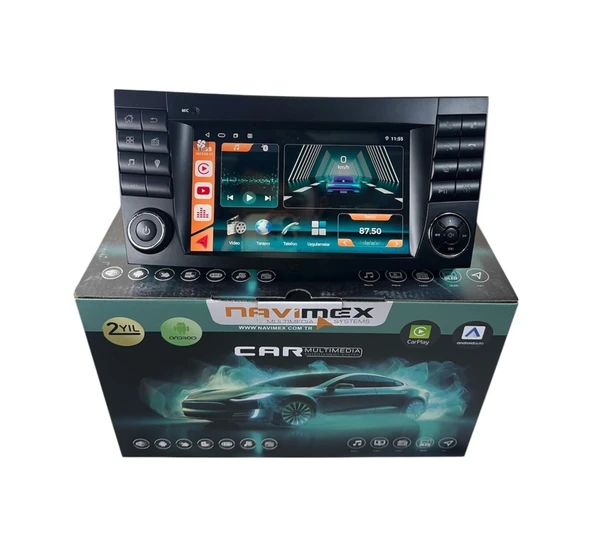 Navimex Mercedes E W211 Navimex 4-64 Fanlı Profesyonel Tam Oem 7" ürün görseli 1