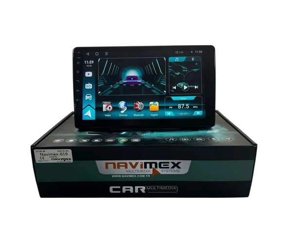 Navimex Peugeot 308s 2013-2017 Navimex 6-64 Fanlı Profesyonel Oem Multimedia 9" ürün görseli 1