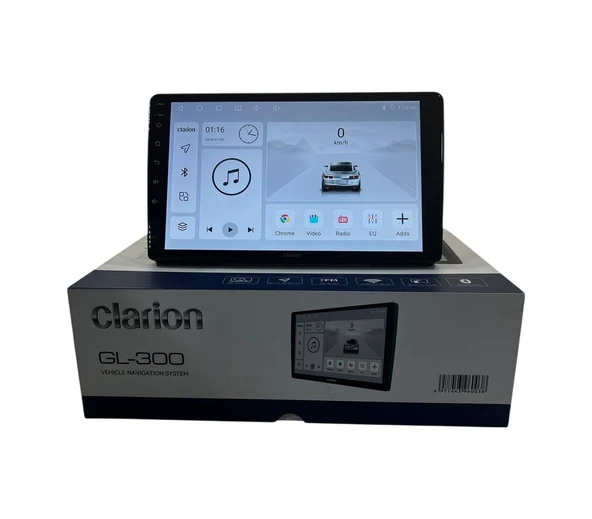 Clarion Peugeot 308s 2013-2017 Clarion 4-64 Tam Profesyonel Oem Multimedia 9" ürün görseli 1