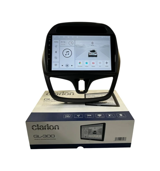 Clarion Chevrolet Spark 2015 Clarion 4-64 Tam Profesyonel Oem Multimedia 9" ürün görseli 1
